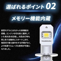 【新品】Takenous 竹村商会 24v led h3 フォグランプ 2色切り替えの画像
