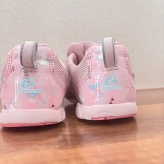ムーンスター　スーパースター　女の子　スニーカー　17.5cm EEの画像