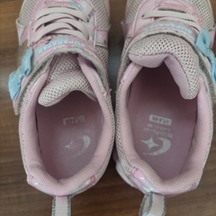 ムーンスター　スーパースター　女の子　スニーカー　17.5cm EEの画像