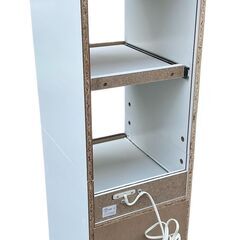 美品 JKプラン FKC-0531-WH 隙間ミニキッチン H120 ホワイトの画像