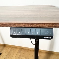  昇降デスク　FENGE　2枚板　の画像