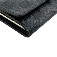 ルイヴィトン LOUIS VUITTON キーケース ダミエグラフィット ミュルティクレ6 N62662 ブラックの画像