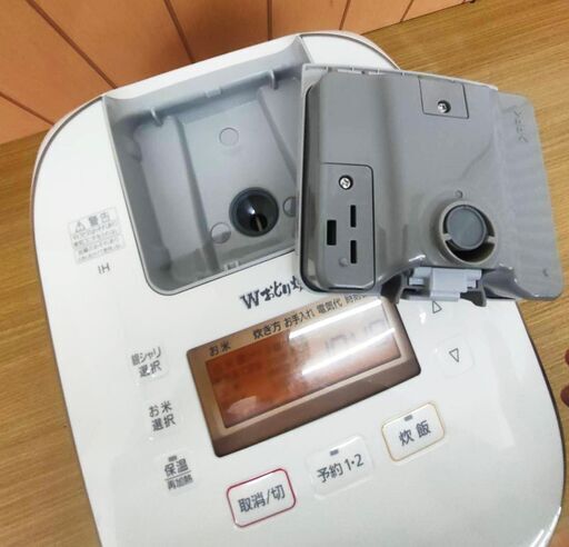 Panasonic 炊飯器 1升 圧力IH式 Wおどり炊き ホワイト SR-PW188
