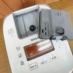 Panasonic 炊飯器 1升 圧力IH式 Wおどり炊き ホワイト SR-PW188の画像