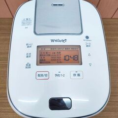 Panasonic 炊飯器 1升 圧力IH式 Wおどり炊き ホワイト SR-PW188の画像