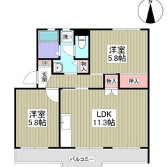 💖🎃10月24日新着物件！『初期費用はコミコミ5万円(税込)だけ』赤塚🐬2LDK🐬駐車場無料🐬K&M不動産🎃💖 - 水戸市
