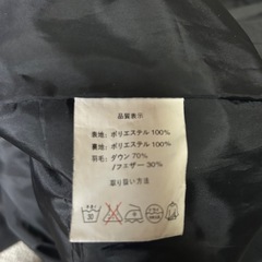 ダウンコート　Lの画像