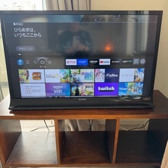 2013年製シャープAQUOS液晶TVの画像