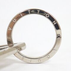 NR35　ok06529tm【LOUIS VUITTON】イニシャルフレーム キーリング シルバー M61000の画像