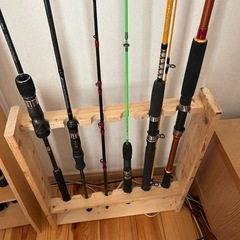 釣竿立て、ロッドストッカーの画像