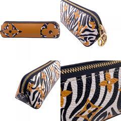 ルイヴィトン LOUIS VUITTON ペンケース ジャイアントモノグラムライン トゥルース　エリザベット GI0391 ブラウンの画像