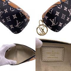 ルイヴィトン LOUIS VUITTON ペンケース ジャイアントモノグラムライン トゥルース　エリザベット GI0391 ブラウンの画像
