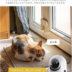 新品未使用　2025新✨5G/2.4G WiFi対応 ペットカメラ 300万画素 防犯カメラの画像