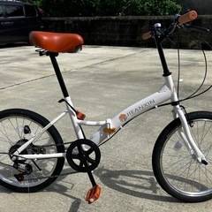 J-TANXJ折りたたみ自転車2台の画像