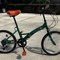 J-TANXJ折りたたみ自転車2台の画像