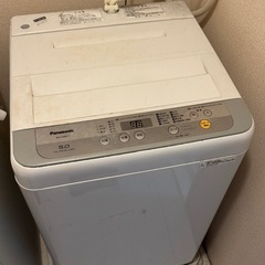 【取引成立済】縦型洗濯機の画像