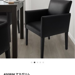 IKEAテーブル、イス2脚セットの画像