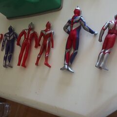 フィギュア、ウルトラマン、おもちゃ、古いおもちゃの画像