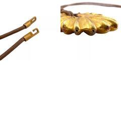 エルメス HERMES ネックレス BIJOUTERIE FANTAISIE ゴールドの画像