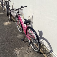 🚲店頭在庫40台🚲春日市🚲26インチ自転車🚲自転車🚲ピンク🚲 SRG003893🚲No289の画像