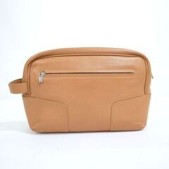 NR37　ko01510tm 【LOEWE】セカンドバッグ クラッチバッグ レザー ブラウンの画像