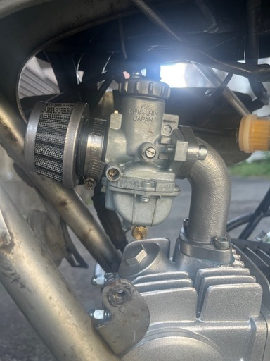 (本日引き取りで値下げ)エンジン始動動画あり　マグナ50 125ccエンジン+PC20