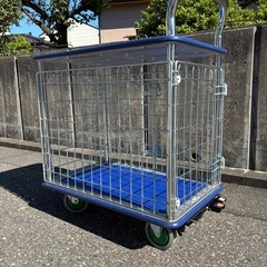 2キャスター段台車150kg 美品の画像