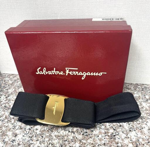 Salvatore Ferragamo ヴァラ リボン ベルト フェラガモ