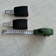 シートベルト延長バックル2個セットの画像