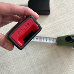 シートベルト延長バックル2個セットの画像