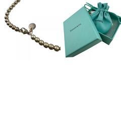 ティファニー TIFFANY&Co. ブレスレット ミニハートタグ ビーズ リターントゥティファニー 925 5.8g シルバーの画像