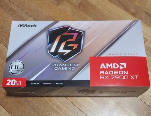 【値下げ！】ASRock Radeon RX 7900 XT 20GB OC
