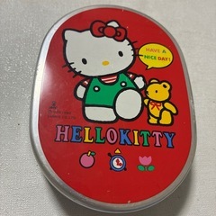 レトロ　サンリオ　ハローキティ　お弁当箱の画像