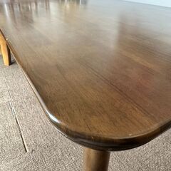 【手渡し希望】カリモク ダイニングテーブル（幅180×奥行90×高さ69cm）の画像