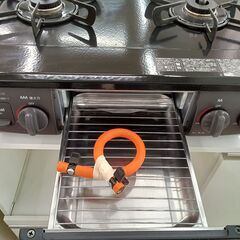 リユースのサカイ栃木店★ジモティ割あり★ Rinnai LPガステーブル CH35BK  24年製 動作確認／クリーニング済み TC11265の画像