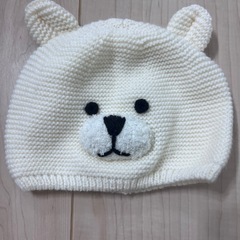 【美品】ベビー秋冬用帽子🧢2点セット【POLO BABY/西松屋】の画像