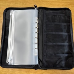 無印良品のカードなどを入れるポーチの画像