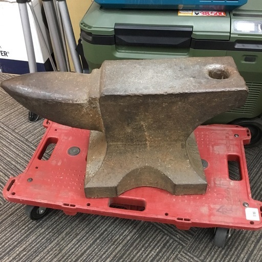 【店頭引取限定】【中古】【現状販売】金床 33,000円(税込)