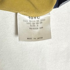 10YC 半袖コージーシャツSサイズの画像