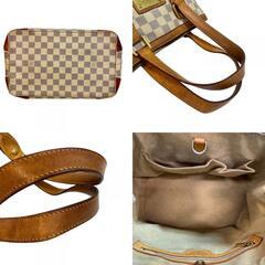 ルイヴィトン LOUIS VUITTON ハンドバッグ ダミエアズール ハムステッドPM トートバッグ N51207 ホワイトの画像