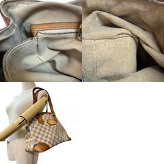 ルイヴィトン LOUIS VUITTON ハンドバッグ ダミエアズール ハムステッドPM トートバッグ N51207 ホワイトの画像