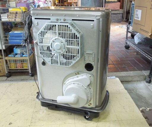 オールメンテナンス済 コロナ FFストーブ 2012年製 ミニパル FF-VT5512P グレー FF式輻射 クールトップタイプ 給排気筒付き 新道東店