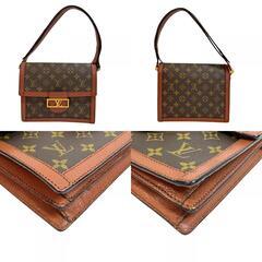 ルイヴィトン LOUIS VUITTON ショルダーバッグ モノグラム サック ドーフィーヌ 肩掛け M51410 ブラウンの画像