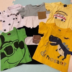 赤ちゃん　男の子　80センチ　夏　Tシャツ　半ズボン　まとめ売りの画像