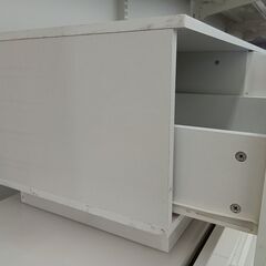 ★リユースのサカイ日立店★HJ8120  TV台 ホワイト H32.5×D40×W150 クリーニング済み の画像
