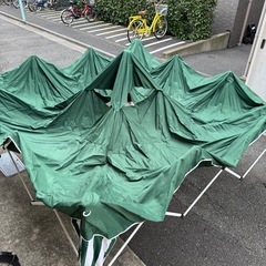 【美品】テント＆側面シート2枚（１つは網タイプ）の画像