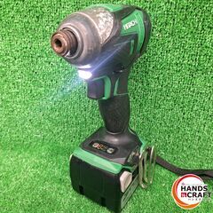 ✨日立　中古　WH14DDL　充電式インパクトドライバ　14.4V　充電器/バッテリー×1✨うるま市田場✨の画像