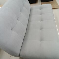 ★リユースのサカイ日立店★HJ8123  ソファ グレー H75×D70×W130 クリーニング済み の画像