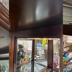 G24★マルニ木工★maruni ベルサイユシリーズ キュリオケース 飾り棚 棚板2枚 姫路マルニ 猫足 参考価格約50万の画像