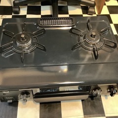 【リサイクルサービス八光】2022年製　　パロマ　ガスコンロ　ＬＰガス用　右強火　IC-S37-2Rの画像